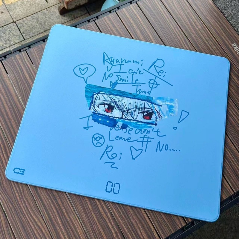 Pc Gaming Anime - Alfombrilla de ratón Evangelion Rei Ayanami