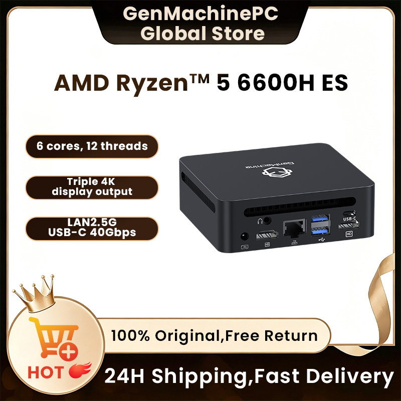 Pc Gaming Ryzen 5 - GenMachine Ryzen 5 6600H ES 3,3