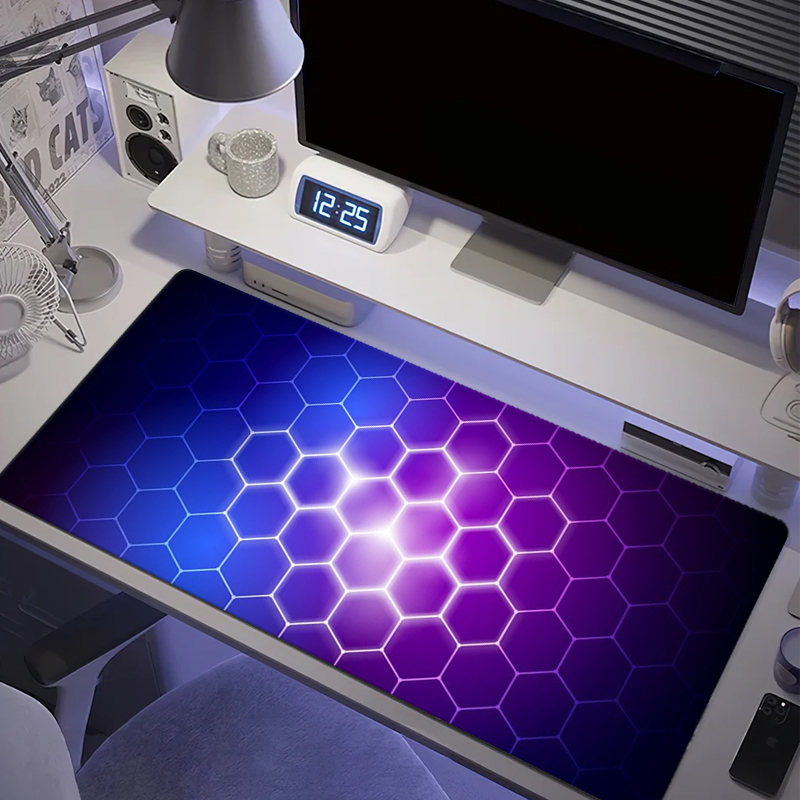 Gaming Desk Mat - Alfombrilla de Ratón Serie Honeycomb, Grande,
