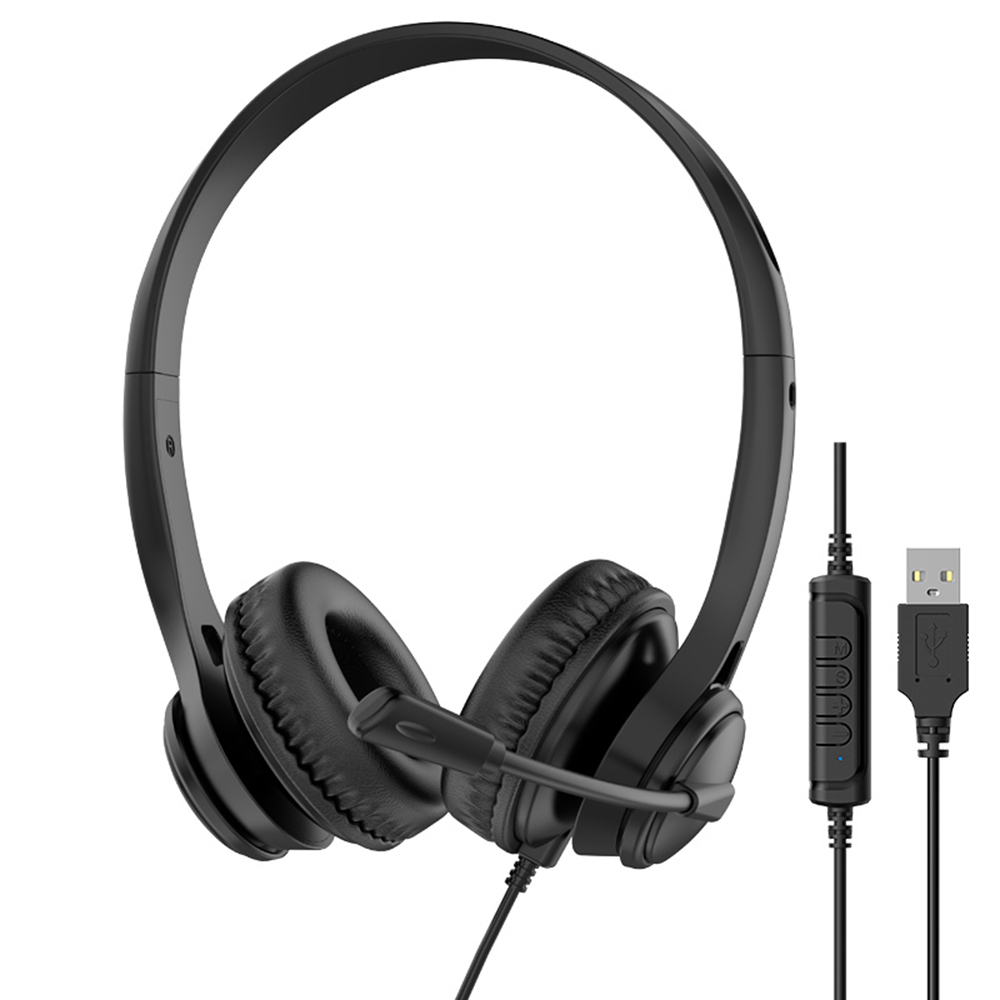 Pc Gaming Center - Auriculares USB con cable, auriculares para