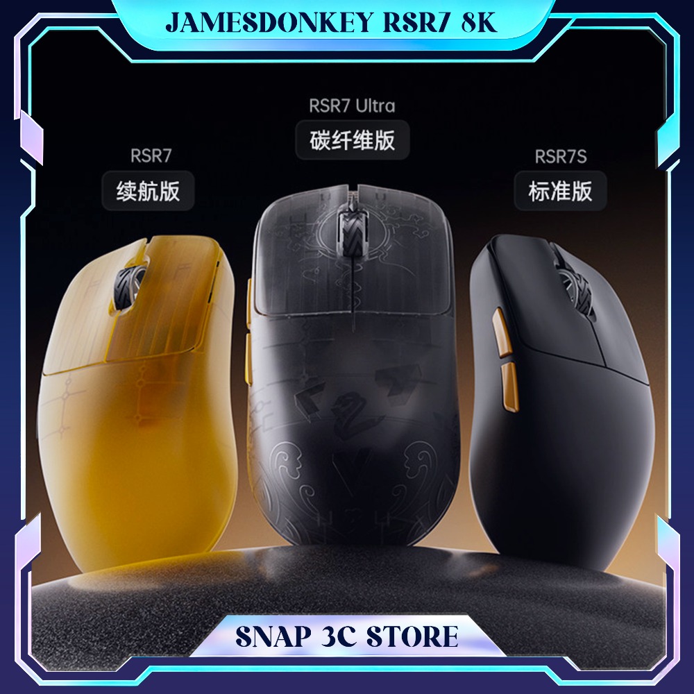 Pc Gaming Cs2 - Ratón Inalámbrico JamesDonkey RSR7 8K de