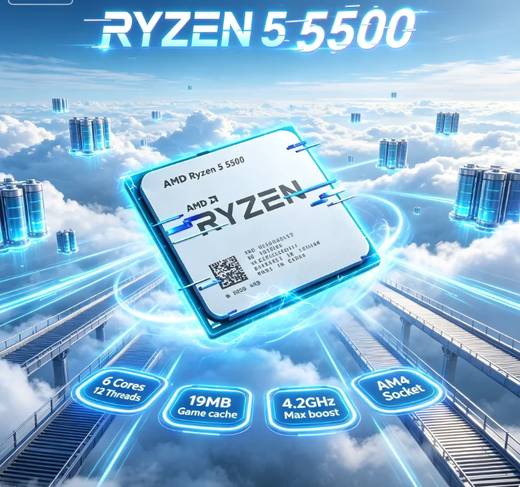 Pc Gaming Ryzen 5 - Procesador AMD Ryzen 5 5500 R5