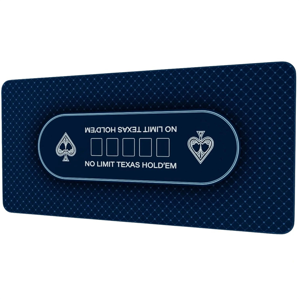 Gaming Desk Mat - Tapete de Mesa para Texas Hold'em,