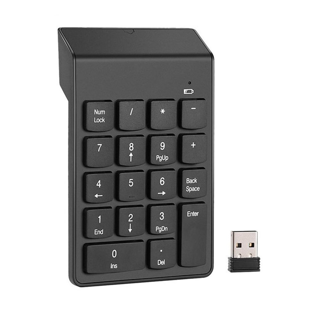 Pc Gaming Entry - Teclado Numérico Inalámbrico de 18 Teclas