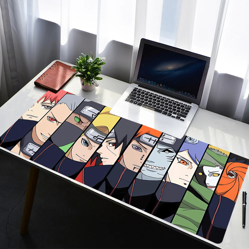 Pc Gaming Naruto - Alfombrilla de ratón antideslizante de goma