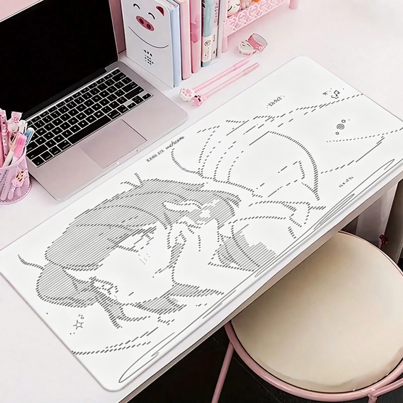 Gaming Desk Mat - Alfombrilla de Ratón de Cuero con