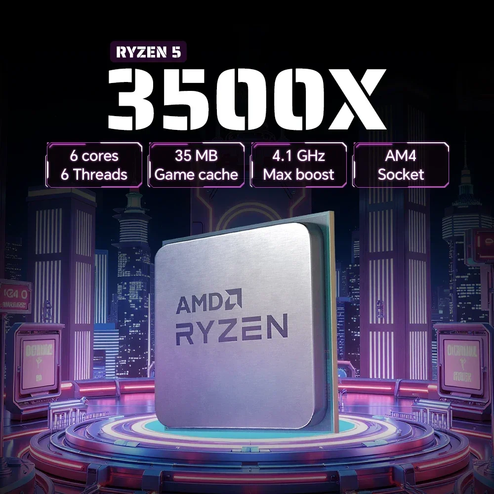 CPU para juegos AMD Ryzen 5 35 - Pc Gaming Entry reseña y precio