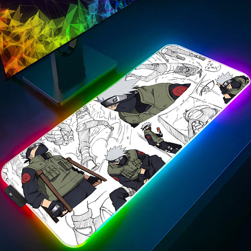 Alfombrilla de ratón RGB Narut - Pc Gaming Naruto reseña y precio