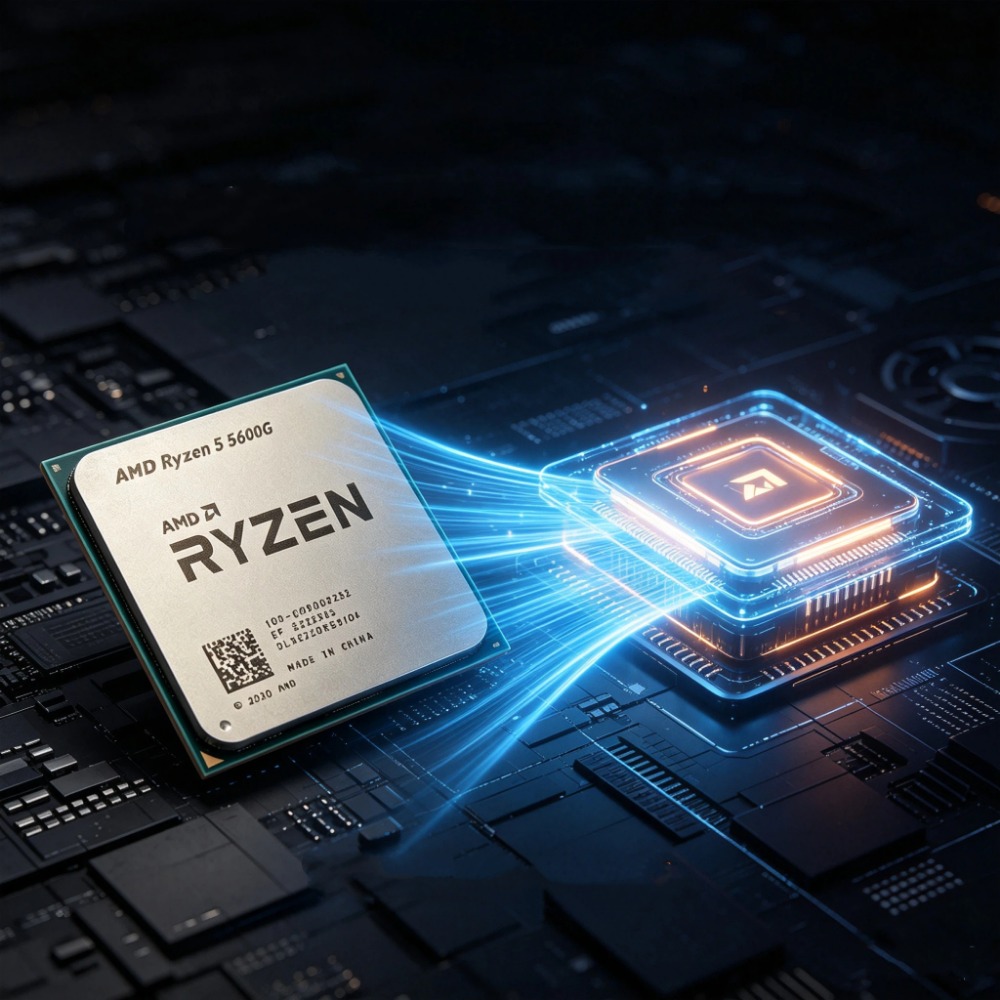 APU AM4 Desbloqueado con Gráfi - Pc Gaming Ryzen 5 reseña y precio