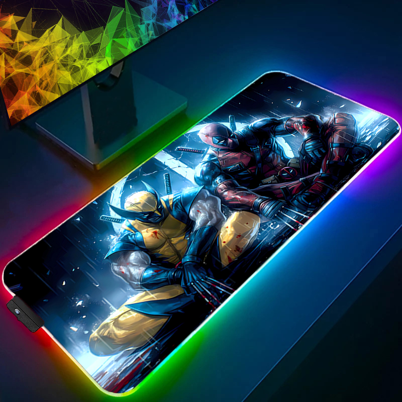 Alfombrilla de ratón LED para  - Pc Gaming Anime reseña y precio