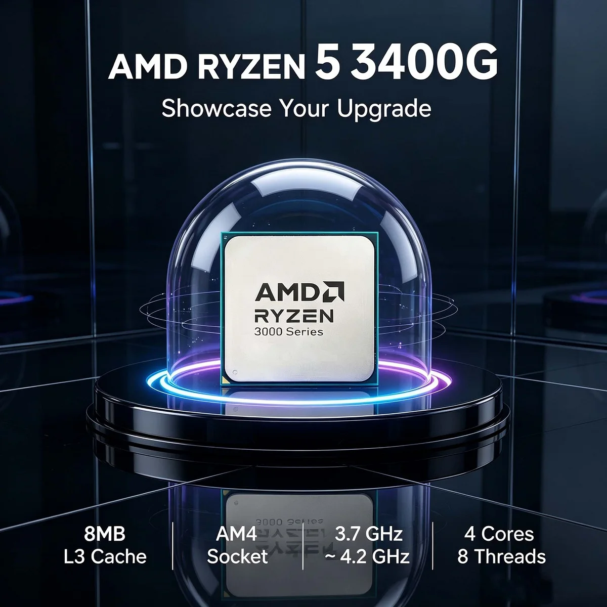 Procesador AMD Ryzen 5 3400G R - Pc Gaming Ryzen 5 reseña y precio