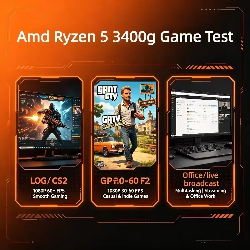 Procesador AMD Ryzen 5 3400G R - Pc Gaming Ryzen 5 reseña y precio