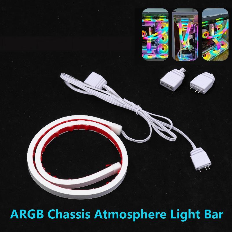 ● Barra de luz ambiental ARGB  - Pc Gaming Center reseña y precio
