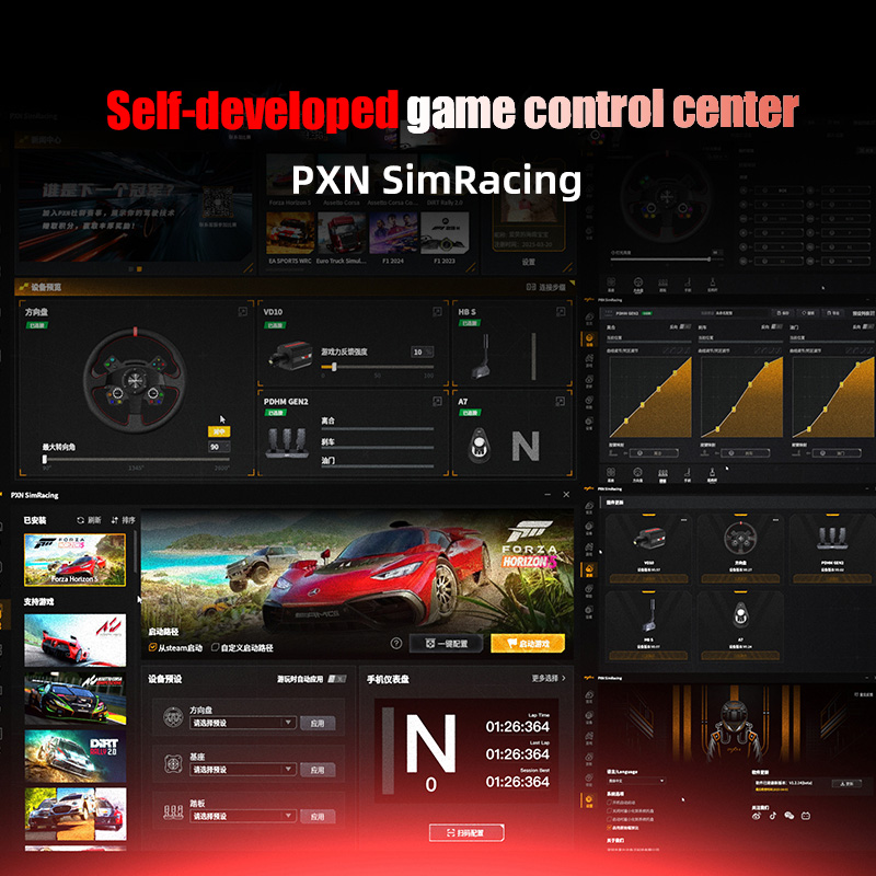 Volante de carreras PXN V4D Bu - Pc Gaming Entry reseña y precio