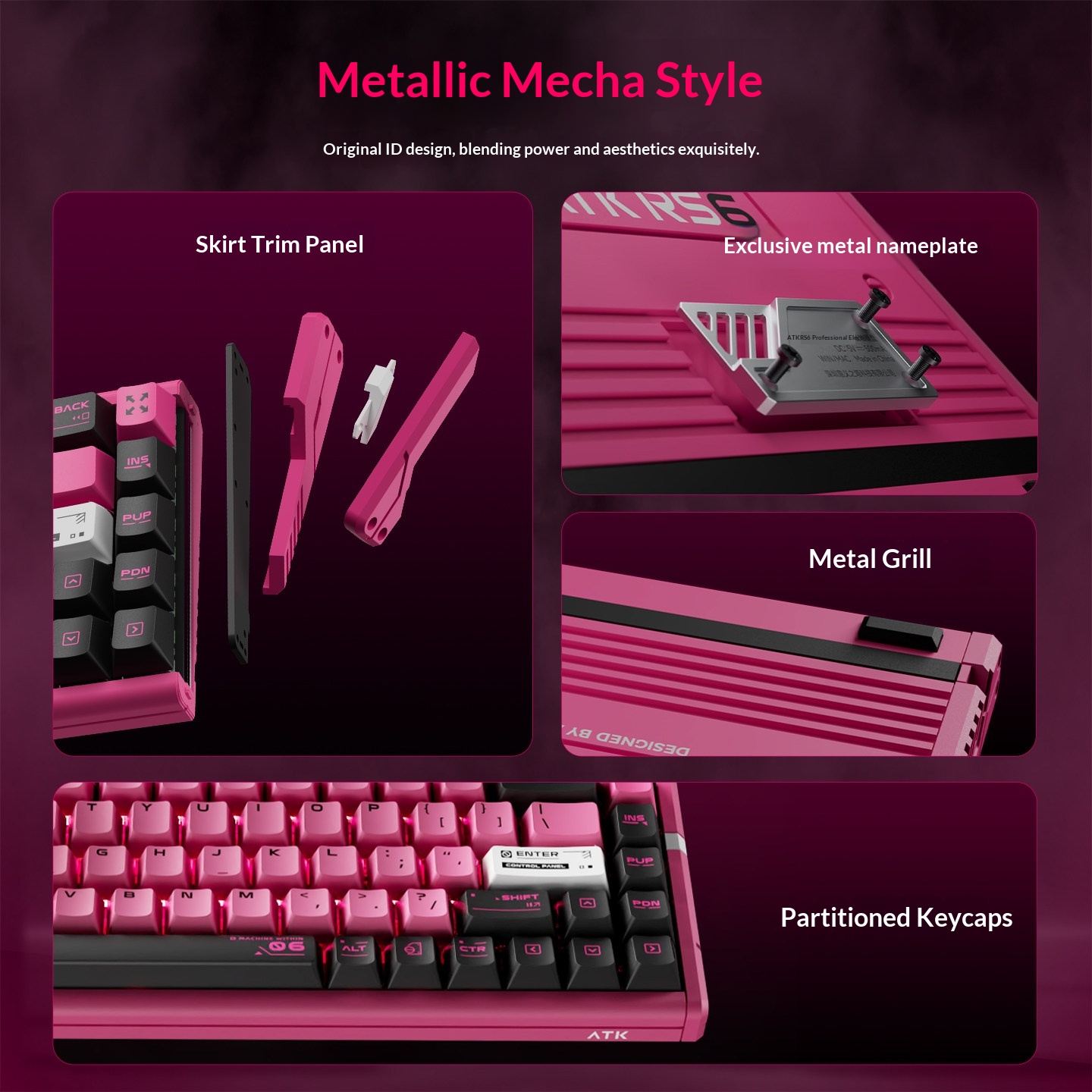 Teclado Mecánico ATK RS6 Ultra - Pc Gaming Cs2 reseña y precio